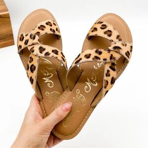 NAUGHTY MONKEY "CONGA" SANDAL IN LEOPARD (NEW)